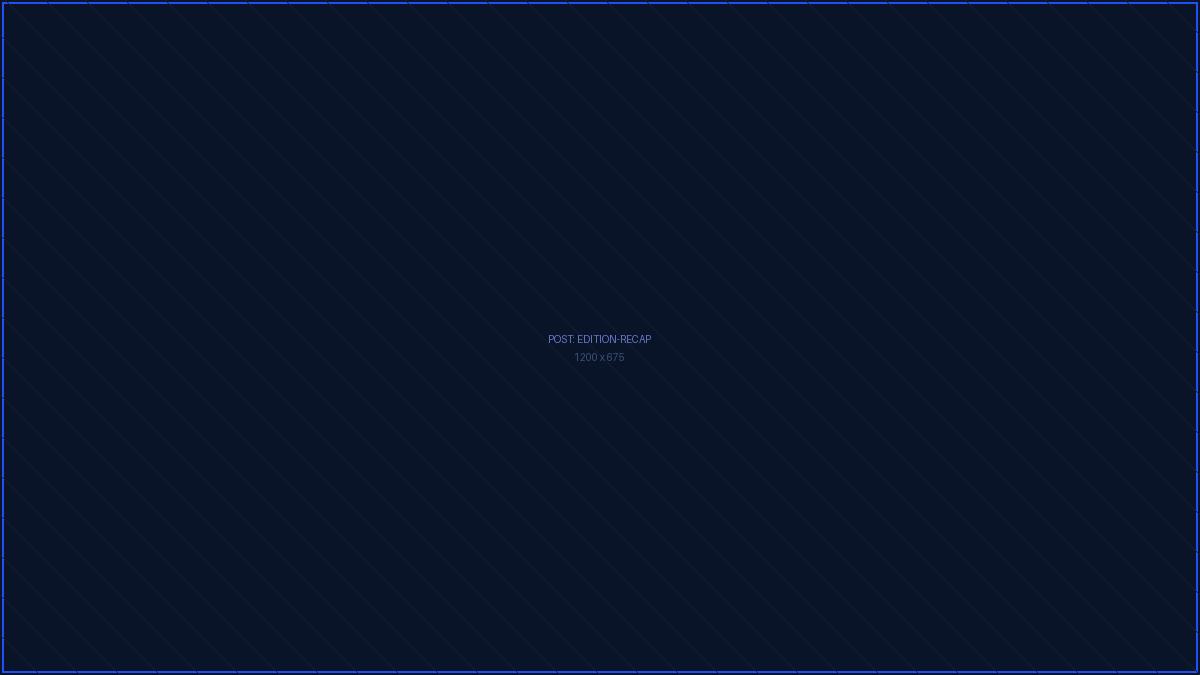 Edition 02 Recap